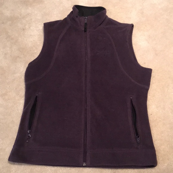 A dark purple Columbia vest - Picture 1 of 6
